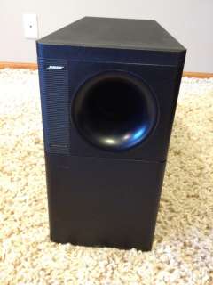 BLACK BOSE ACOUSTIMASS 9 SERIES POWERED SUBWOOFER FOR HOME THEATER! NO 