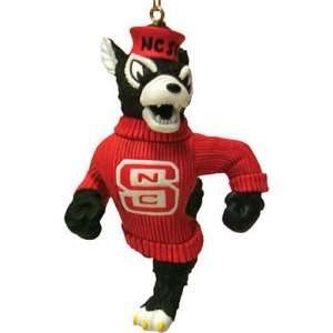   State Wolfpack NCAA Mr. Wuf Mascot Ornament