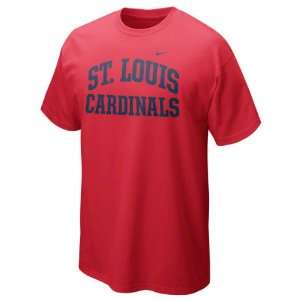  St. Louis Cardinals Red Nike 2012 Arch T Shirt: Sports 