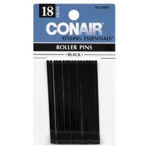    Conair Styling Essentials Roller Pins, Black, 18 ct.: Beauty