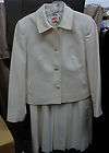 NEW YORK & COMPANY SKIRT SUIT WHITE SIZE 4  