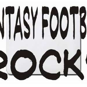 Fantasy Football Rocks Mousepad