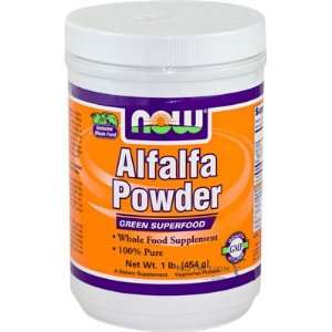 Now Alfalfa Powder, 1 Pound