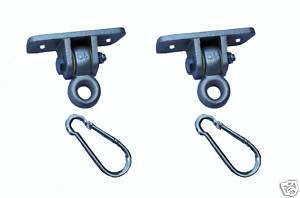 Swing Set Galvanized Ductile Hangers w/ clips Parts  