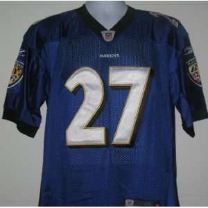 Ray Rice: # 27 Baltimore Ravens Jersey Purple Size 50 (Large)