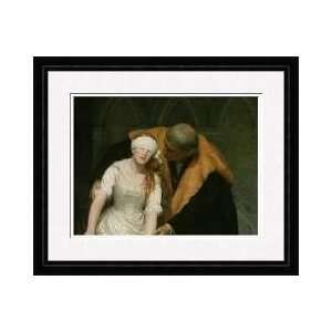  The Execution Of Lady Jane Grey 1833 Framed Giclee Print 