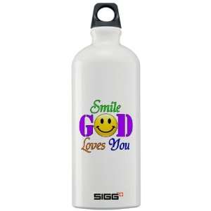  Sigg Water Bottle 1.0L Smile God Loves You: Everything 
