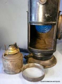 Antique Adams & Westlake Railroad Marker Lamp, Lantern, Medallion 