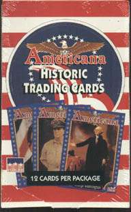 Americana American History Trading Cards 20 Boxes #265  