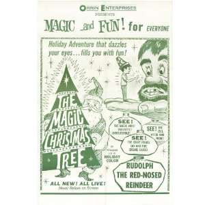 The Magic Christmas Tree Movie Poster (11 x 17 Inches   28cm x 44cm 