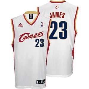  LeBron James Youth Jersey: adidas White Replica #23 
