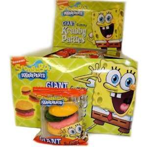  Squarepants Giant Gummy Krabby Patties Case Pack 72: Home & Kitchen