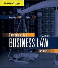 Fundamentals of Business Law Excerpted Cases, (0324595727), Roger 