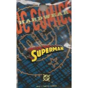  DC Comics SUPERMAN Lapel Pin   Red and Yellow Everything 