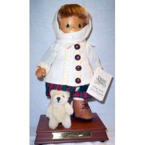  Hand crafted Wooden Precious Moments Doll Gertrude LE 
