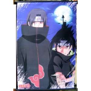  Naruto Sasuke & Itachi atNight 60x90cm Wallscroll 