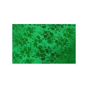 Emerald Floral Embossed Metallic Paper:  Home & Kitchen