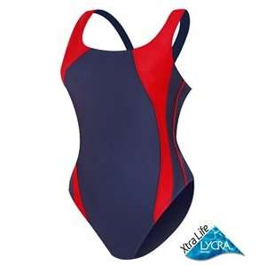   Splice Wide Strap Swimsuit Competition Swimsuits