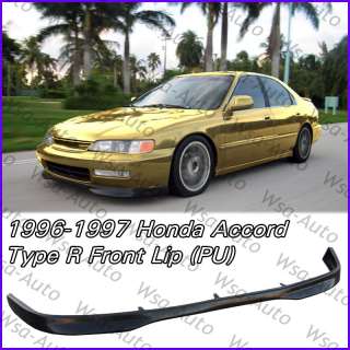 96 97 Honda Accord Type R JDM Front Bumper Lip PU Coupe  