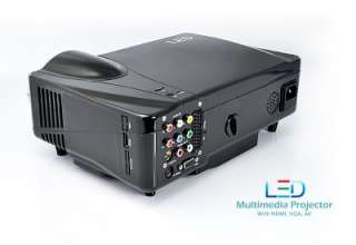 LCD Multimedia Projector with LED lamp + Analog TV  