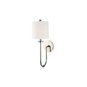 Hudson Valley 511 PN, Jericho Candle Wall Sconce Lighting, 1 Light, 60 