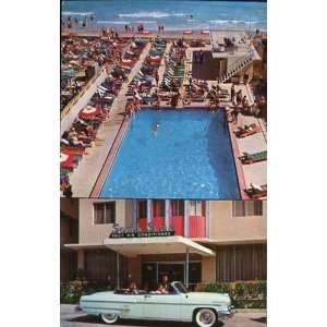  COLLECTIBLE POSTCARD: THE NEW SOUTH SEAS HOTEL IN MIAMI 