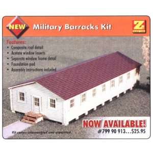    MicroTrains Z Accessory Military Barracks Kit Toys & Games