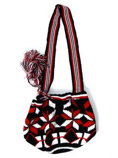 Wayuu Taya womens handmade woven cotton one of a kind handbag $160 New 