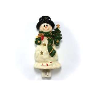     Classic Snowman with Christmas Tree, Black Hat: Home Improvement