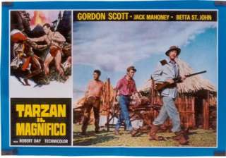 TARZAN THE MAGNIFICENT   GORDON SCOTT   Great Rare Original Complete 