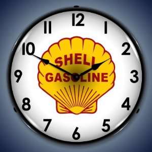  Shell Gasoline Lighted Clock 