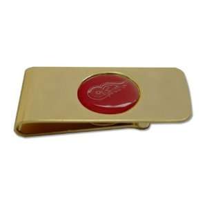   Detroit RED Wings Executive Money Clip Nhl Hockey