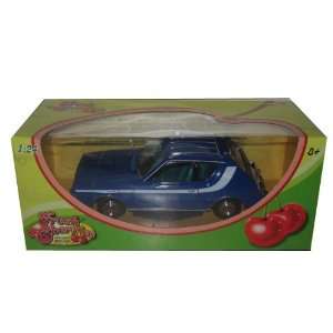  1974 AMC Gremlin X Blue Die Cast Car Model 1/24 Toys 