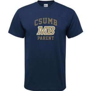 Cal State Monterey Bay Otters Navy Parent Arch T Shirt 