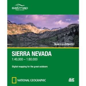  National Geographic Trails Illustrated SD Card Sierra 