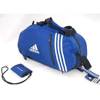 Adidas Martial Arts Adi Zip Small Blue Duffel Bag  