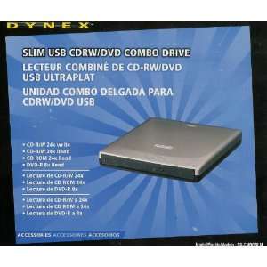   USB 2.0 CDRW/DVD Combo Drive, Mod. DX CMBOSLM: Computers & Accessories