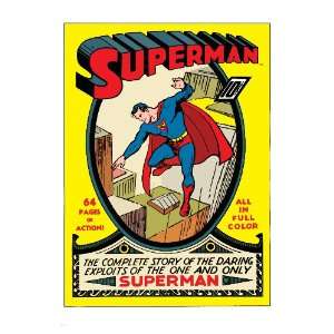 Superman, No. 1, The Complete Story of His Daring Exploits, 20 x 30 
