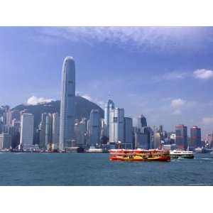 Hong Kong Island Skyline and Victoria Harbour, Hong Kong, China, Asia 