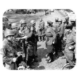  American and Soviet Troops Meet Mouse Pad 
