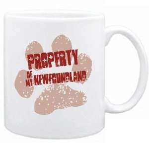  New  Property Of My Newfoundland  Mug Dog