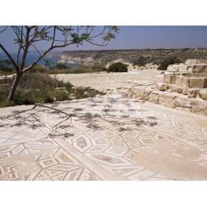  Mosaic Among the Cliff Top Ruins, Curium (Kourion) (Kurion 