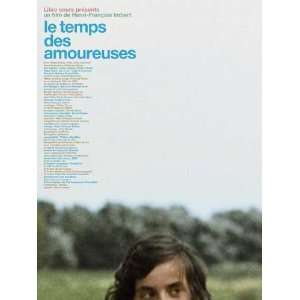  Le Temps des Amoureuses Poster French 27x40 Hilaire Arasa 