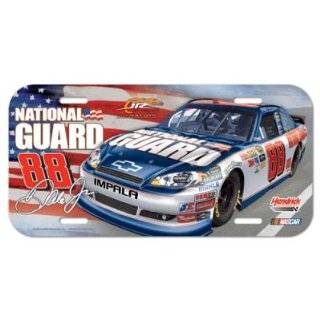 88 Dale Earnhardt Jr Vinyl National Guard License Plate w/Car