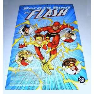 1997 The Flash Born to Run 34 by 22 DC Comics Shop Retailer Promo 