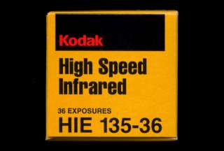 KODAK Professional HIE High Speed Infrared b&w film – one roll 