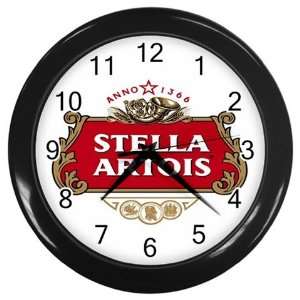 Stella Artois Beer Logo New Wall Clock Size 10 
