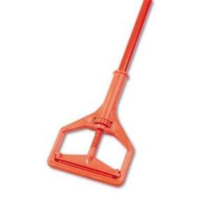 Impact Janitor Style Screw Clamp Mop Handle, Fiberglass, 64, Safety 