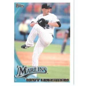  2010 Topps #276 Matt Lindstrom   Florida Marlins (Baseball 
