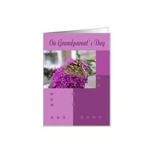 Grandparents Day   Painted Lady Butterfly Card